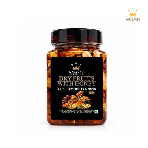 8 in 1 Premium Dry Fruits & Nuts Honey