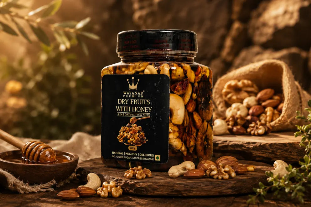 8 in 1 Premium Dry Fruits & Nuts Honey